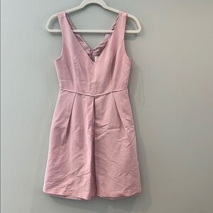 Elegant Pink Sleeveless Dress